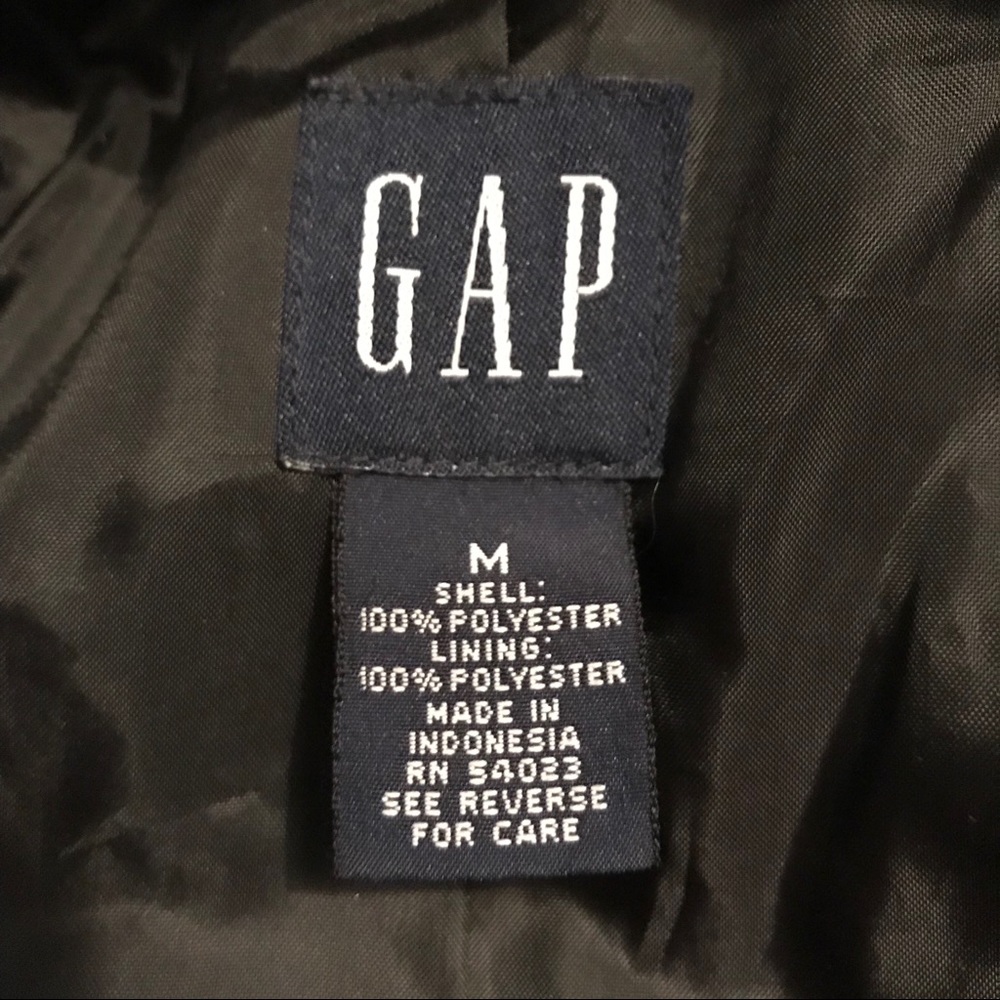 Gap Black Polyester Lightweight Jacket - image 5
